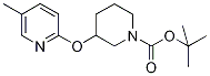 3-(5-Methyl-pyridin-2-yloxy)-piperidine-1-carboxylic acid tert-butyl ester, 98+% C16H24N2O3, Molecular Weight 292.38 CAS#: 939986-13-7