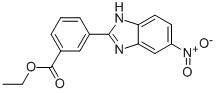3-(5-NITRO-1H-BENZIMIDAZOL-2-YL)BENZOIC ACID ETHYL ESTER CAS#: 939409-10-6