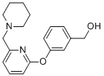 (3-(6-(PIPERIDIN-1-YLMETHYL)PYRIDIN-2-YLOXY)PHENYL)METHANOL CAS#: 956593-39-8