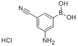 3-AMINO-5-CYANOBENZENEBORONIC ACID HYDROCHLORIDE 97 CAS#: 913835-26-4