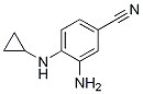3-AMino-4-(cyclopropylaMino)benzonitrile CAS#: 918152-17-7