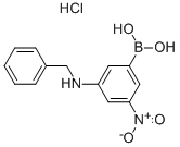 3-(BENZYLAMINO)-5-NITROBENZENEBORONIC ACID HYDROCHLORIDE 95 CAS#: 913835-78-6