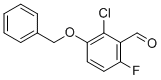 3-(BENZYLOXY)-2-CHLORO-6-FLUOROBENZALDEHYDE CAS#: 918524-12-6
