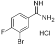 3-BROMO-4-FLUORO-BENZAMIDINE HYDROCHLORIDE CAS#: 929884-81-1