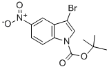 3-BROMO-5-NITROINDOLE-1-CARBOXYLIC ACID TERT-BUTYL ESTER CAS#: 914349-31-8
