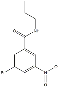 3-Bromo-5-nitro-N-propylbenzamide CAS#: 929000-38-4