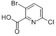 3-Bromo-6-chloro-2-pyridinecarboxylic acid CAS#: 929000-66-8