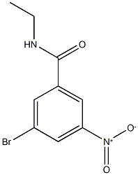 3-Bromo-N-ethyl-5-nitrobenzamide CAS#: 929000-30-6