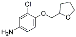 3-CHLORO-4-(TETRAHYDRO-2-FURANYLMETHOXY)ANILINE CAS#: 943117-19-9