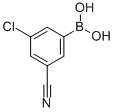 (3-CHLORO-5-CYANOPHENYL)BORONIC ACID CAS#: 915763-60-9