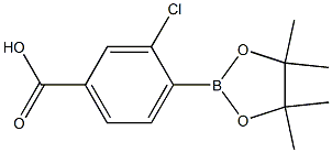 3-Chloro-4-(Tetramethyl-1,3,2-Dioxaborolan-2-Yl)Benzoic Acid CAS#: 904310-72-1