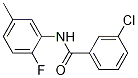 3-Chloro-N-(2-fluoro-5-Methylphenyl)benzaMide, 97% CAS#: 923760-37-6