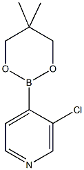 3-Chloropyridine-4-boronic acid, neopentyl glycol ester CAS#: 915070-52-9
