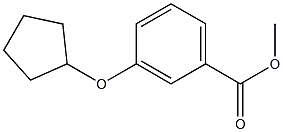 3-Cyclopentyloxy-benzoic acid Methyl ester CAS#: 943117-23-5
