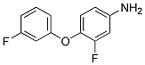 3-FLUORO-4-(3-FLUOROPHENOXY)ANILINE CAS#: 937597-93-8