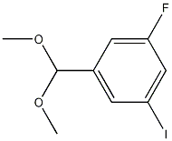 3-FLUORO-5-IODOBENZALDEHYDE DIMETHYL ACETAL CAS#: 933672-24-3