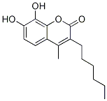 3-Hexyl-7,8-dihydroxy-4-methyl-2H-chromen-2-one CAS#: 924775-32-6