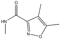 3-Isoxazolecarboxamide,N,4,5-trimethyl-(6CI) CAS#: 98334-60-2