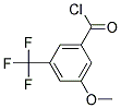 3-METHOXY-5-(TRIFLUOROMETHYL)BENZOYL CHLORIDE CAS#: 916420-92-3