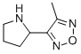 3-METHYL-4-PYRROLIDIN-2-YL-1,2,5-OXADIAZOLE CAS#: 936940-68-0
