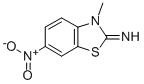 3-METHYL-6-NITRO-3H-BENZOTHIAZOL-2-YLIDENEAMINE CAS#: 99700-95-5