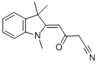 3-OXO-4-(1,3,3-TRIMETHYL-1,3-DIHYDRO-INDOL-2-YLIDENE)-BUTYRONITRILE CAS#: 97214-25-0