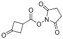 3-Oxo-cyclobutanecarboxylic acid 2,5-dioxo-pyrrolidin-1-yl ester CAS#: 939412-81-4