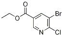3-Pyridinecarboxylic acid, 5-broMo-6-chloro-, ethyl ester CAS#: 952063-30-8