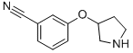 3-(Pyrrolidin-3-yloxy)-benzonitrile CAS#: 954223-70-2