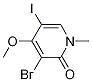 3-broMo-5-iodo-4-Methoxy-1-Methylpyridin-2(1H)-one CAS#: 920490-71-7