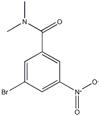 3-bromo-N,N-dimethyl-5-nitrobenzamide CAS#: 929000-26-0