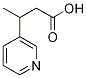 3-(pyridin-3-yl)butanoic acid CAS#: 916262-57-2