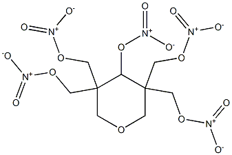 3,3,5,5(4H,6H)-Tetramethanol-4-hydroxy-2H-pyran pentanitrate CAS#: 98961-76-3