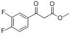 3,4-DIFLUORO-BETA-OXO-BENZENEPROPANOIC ACID METHYL ESTER CAS#: 916596-06-0