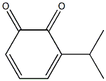 3,5-Cyclohexadiene-1,2-dione,3-(1-methylethyl)-(9CI) CAS#: 98353-93-6