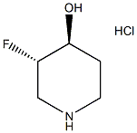 (3R,4R)-rel-3-Fluoro-4-piperidinol hydrochloride CAS#: 955028-84-9