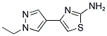 4-(1-ETHYL-1 H-PYRAZOL-4-YL)-THIAZOL-2-YLAMINE CAS#: 956363-87-4