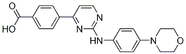4-(2-(4-MorpholinophenylaMino)pyriMidin-4-yl)benzoic acid CAS#: 945749-71-3