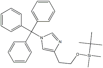 4-(2-(tert-butyldiMethylsilyloxy)ethyl)-1-trityl-1H-iMidazole CAS#: 928136-82-7