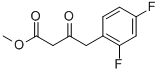 4-(2,4-DIFLUORO-PHENYL)-3-OXO-BUTYRIC ACID METHYL ESTER CAS#: 942475-04-9