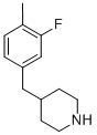 4-(3-FLUORO-4-METHYL-BENZYL)-PIPERIDINE CAS#: 955287-58-8