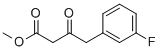 4-(3-FLUORO-PHENYL)-3-OXO-BUTYRIC ACID METHYL ESTER CAS#: 944993-11-7
