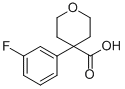 4-(3-FLUORO-PHENYL)-TETRAHYDRO-PYRAN-4-CARBOXYLIC ACID CAS#: 919016-93-6