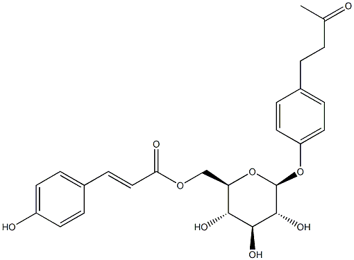4-(3-oxobutyl)phenyl 6-O-[(2E)-3-(4-hydroxyphenyl)prop-2-enoyl]-b-D-glucopyranoside CAS#: 950184-00-6