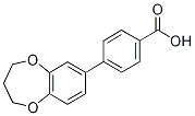 4-(3,4-dihydro-2H-1,5-benzodioxepin-7-yl)benzenecarboxylic acid CAS#: 952183-13-0
