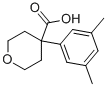 4-(3,5-DIMETHYL-PHENYL)-TETRAHYDRO-PYRAN-4-CARBOXYLIC ACID CAS#: 919017-08-6