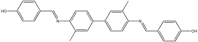 4-[({4'-[(4-hydroxybenzylidene)amino]-3,3'-dimethyl[1,1'-biphenyl]-4-yl}imino)methyl]phenol CAS#: 947185-17-3