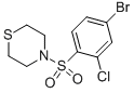 4-(4-Bromo-2-chloro-benzenesulfonyl)-thiomorpholine CAS#: 902137-97-7