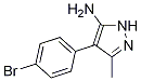 4-(4-Bromophenyl)-3-methyl-1H-pyrazol-5-amine CAS#: 955575-53-8