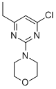 4-(4-CHLORO-6-ETHYL-2-PYRIMIDINYL)MORPHOLINE CAS#: 901586-60-5